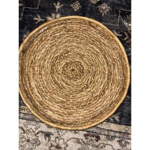 HEARTH & HAND WITH MAGNOLIA Woven Round Serve Tray